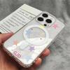 Чехол-книжка со звездочками, милый, креативный, магнитный, для iPhone 16 E 15 14 13 12 11 Pro Max X XR XSMax SE2 7 8 Plus