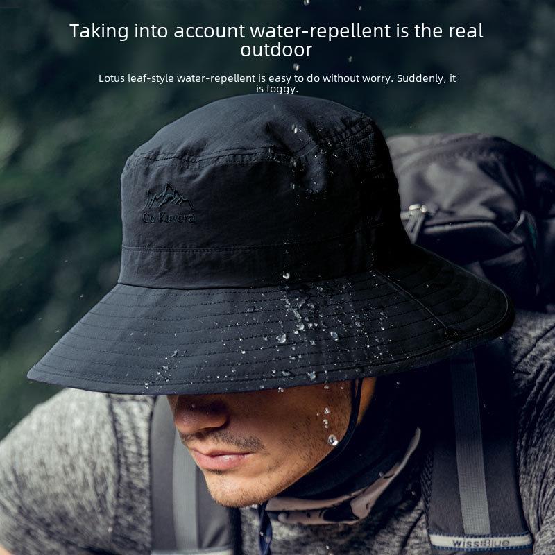 Мужская дышащая шапка с защитой от ультрафиолета для рыбалки и походов