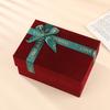 Velvet Ribbon Bow Gift Box for Holiday Packaging, Jewelry, Perfume, or Lipstick.