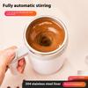 Джанси Автоматическая чашка для перемешивания Кофейная чашка Электрическая Портативная Чашка для воды Мужская Заваривание Магнитное Вращающееся Ленивое Зарядка Перемешивающая чашка
