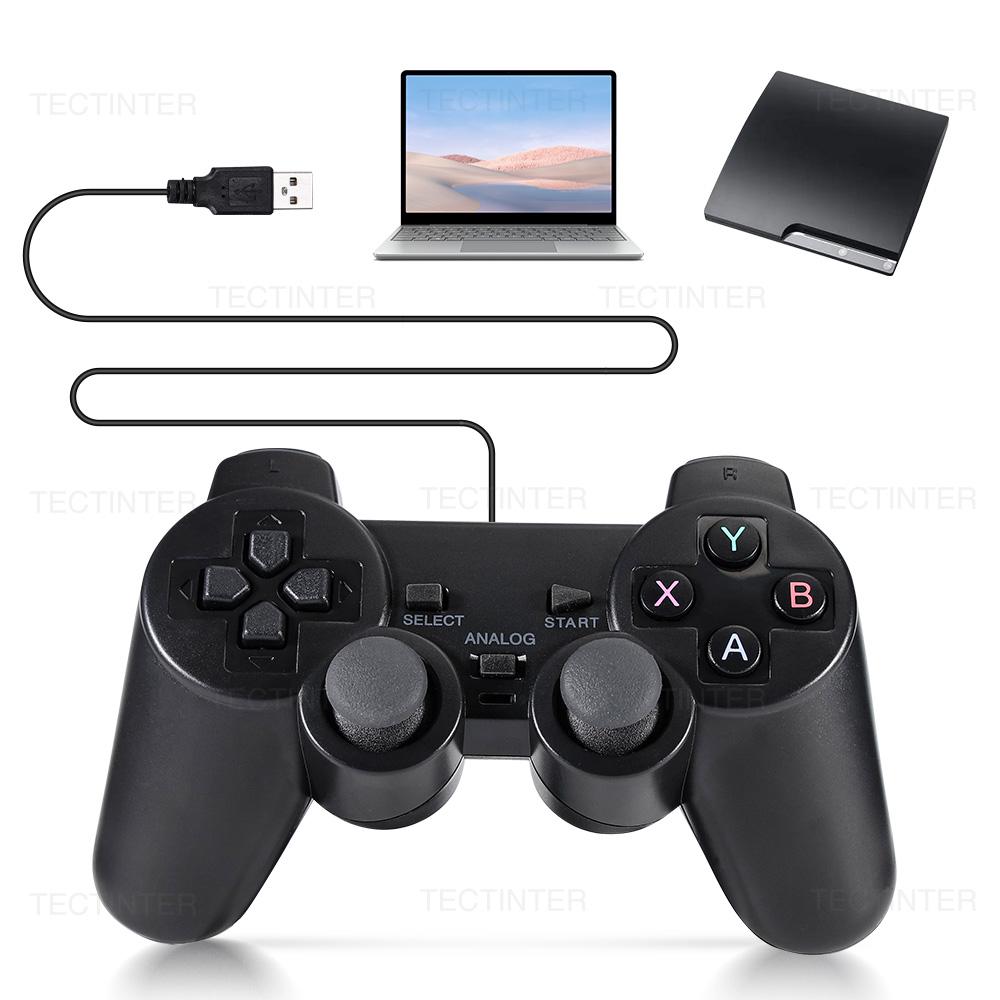 Для PS3 Проводной USB Игровой Контроллер Двойная Вибрация Геймпад для Android для Playstation 3 PC Джойстик Controle для Аксессуаров PS3
