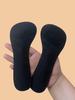 2pcs High Heeled Shoe Sole Pad Non Slip Breathable Half Size Pad Self Adhesive Washable