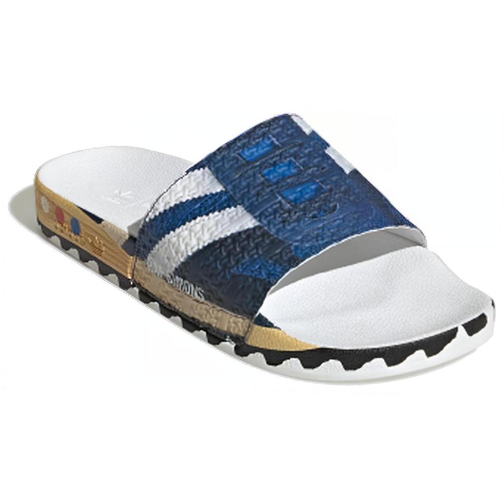 Шлепанцы Adilette Raf Simons x Adilette La Adidas Originals 'Trompe L'oeil' EE7956