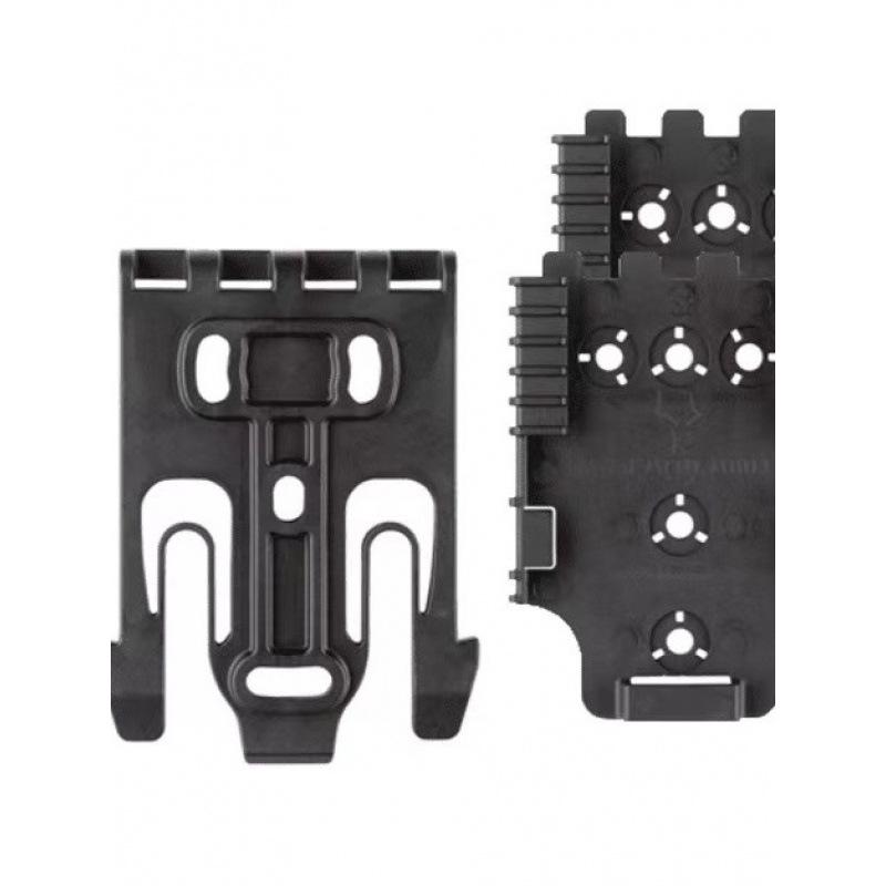 Quick-Dial Multi-Function Waist/Back Clip with K Sheath for Tools/Knives/Flashlights