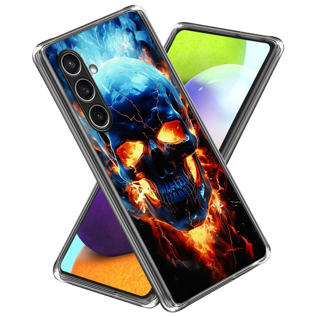 Для Samsung Galaxy S24 FE чехол с рисунком, ударопрочный чехол для телефона TPU
