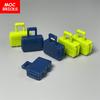 12 шт. Детали MOC Багажные Тележки Коробки Туристическая Коробка 37178 Аксессуары Собранный Компонент Строительные Блоки Игрушки Для Детей