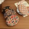 Зеркало для макияжа из пробки Компактное складное трюмо Двустороннее зеркало для макияжа Пробка Для девочек Настольное Дорожная сумка