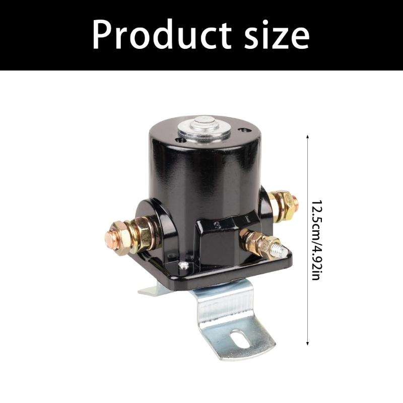 Upgrades 12 Volt Starter Relays Solenoid Power Transmit Change ABS Housing Starter Relays for Car 8N 11450 Tractors