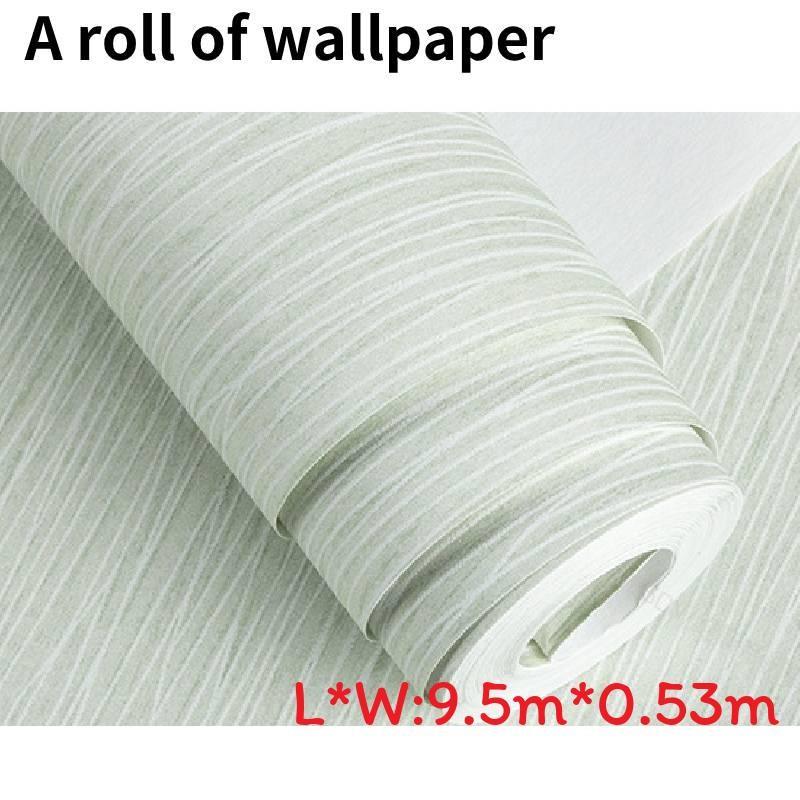 Стильные современные обои в вертикальную полоску бежевого, светло-зеленого и мягкого серого цветов, идеально подходящие для современного домашнего декора в гостиных и спальнях.