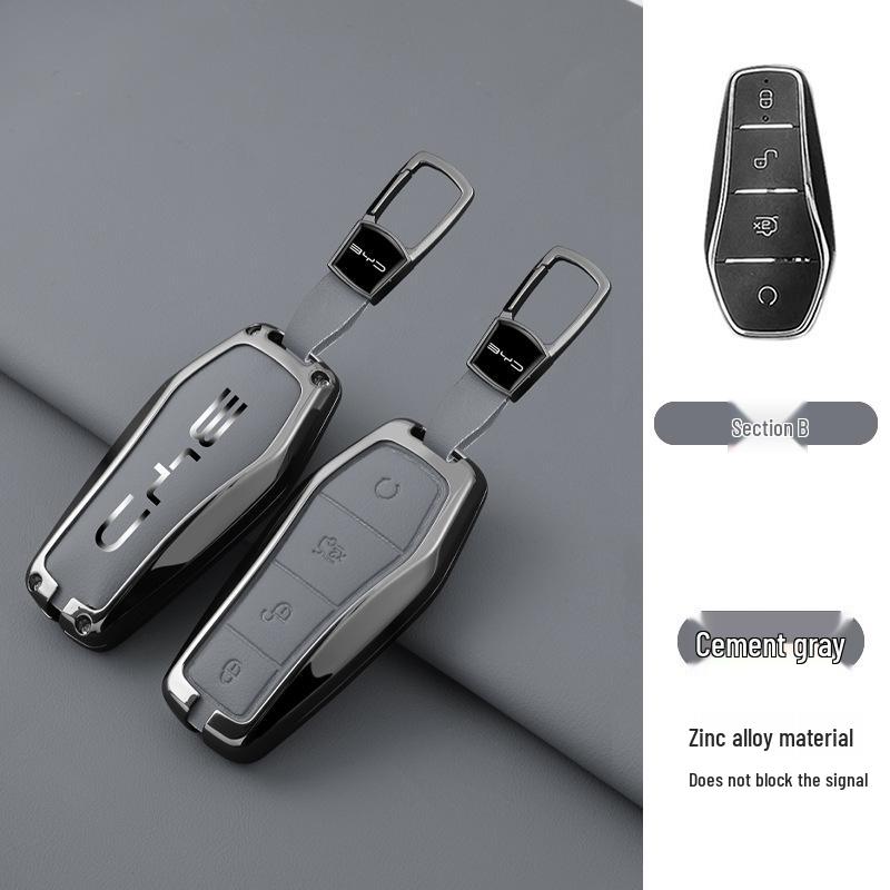 Dolphin Key Case for BYD Cars: Tang, Song, Han EV, Yuan Pro, Destroyer 05