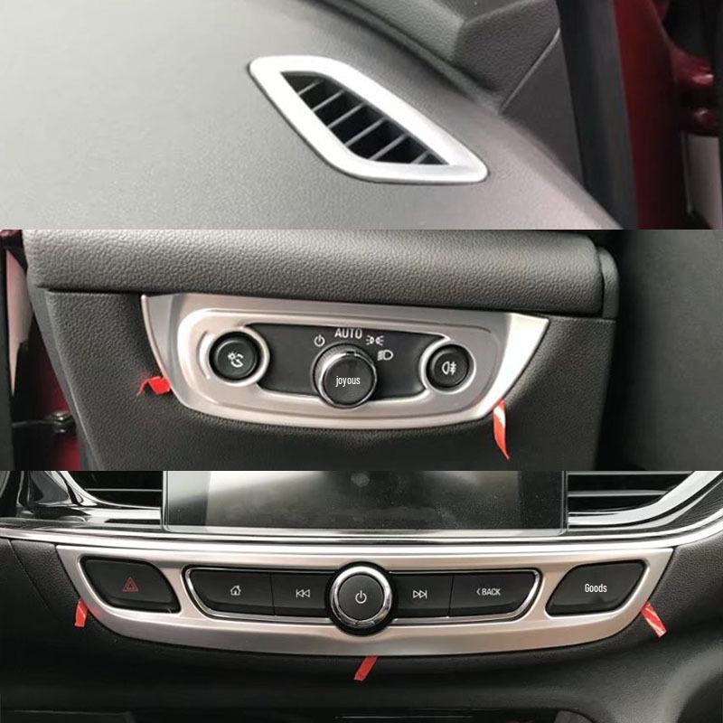 Подходит для деталей интерьера Buick Regal 2017 года, таких как подлокотники, дверные ручки, панели переключения передач и накладка рулевого колеса.
