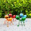 Craft Courtyard Outdoor Garden Insect Hanging Home Decor Gift Decor Metal Ants Living Room Wall Art Sculpture