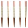 Happy Set of Dishwasher Made In PID7212 J-kitchens Chopsticks, 5, Material Wood, Safe, Japan,