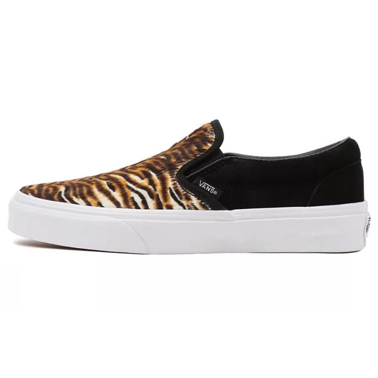 Vans Женские классические слипоны из мягкой замши 'Черный Желтый' VN0A5JMHB0I