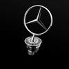 DDJ2   ZZX Car Bonnet Label Badge 3D Star Zinc Alloy Car Front Hood Emblem Mercedes Benz W203 W204 W205 W206 W212 W213 W222 W223 E300 1