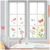 [A2897] - Multicolored 'Butterflies' Window Stickers - 40x30 Cm (2 Rooms)