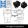 KCD4 High Current Rocker Switch, 4-Pin/6-Pin, 2-Position, 16A 250V, Size 25x31mm
