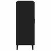 Sideboard Black 69.5 x 34 x 90 cm Particleboard
