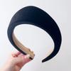 Elegant Wide Edge Hair Hoop Crown Retro Hair Accessories Gift Velvet Triangle Headband  Party