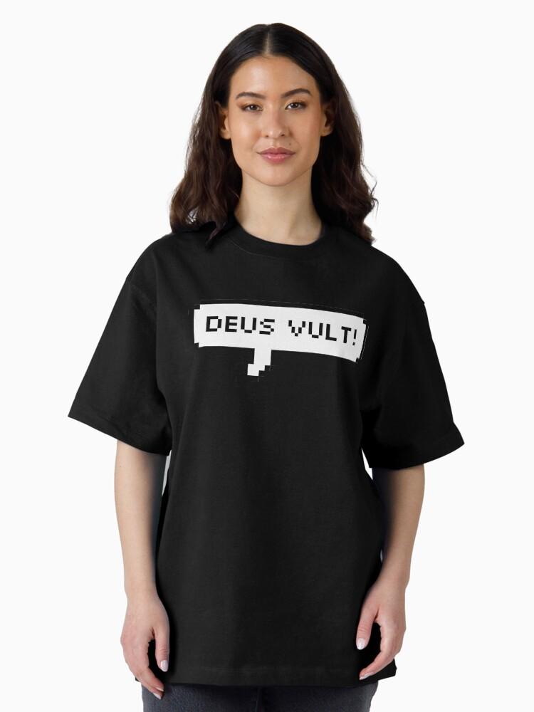 Crusader Kings Deus Vult Oversized T-Shirt