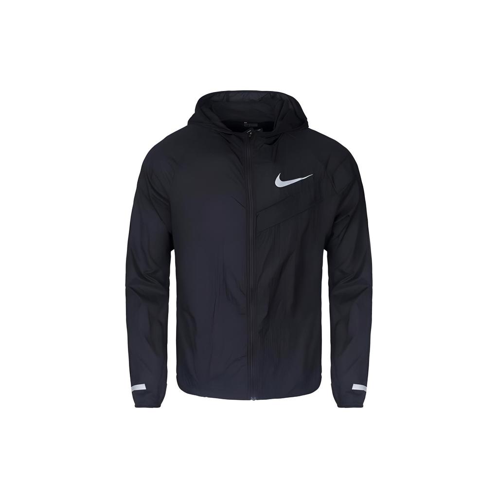 Nike Куртки Мужские Черные С Капюшоном Умеренные Другие 833546-011