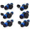 IP68 Waterproof Aviation  Socket Connector SD13 Male And Female Butt Joint Waterproof And Dustproof Aviation Connectors