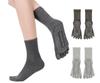 Pilates and Yoga Socks by Cotton Socks for Cold Antibacterial and Yoga 7 Sizes Sports [TOPIKE] [Recommended Instructors] Five-Toe Non-Slip Warmth,