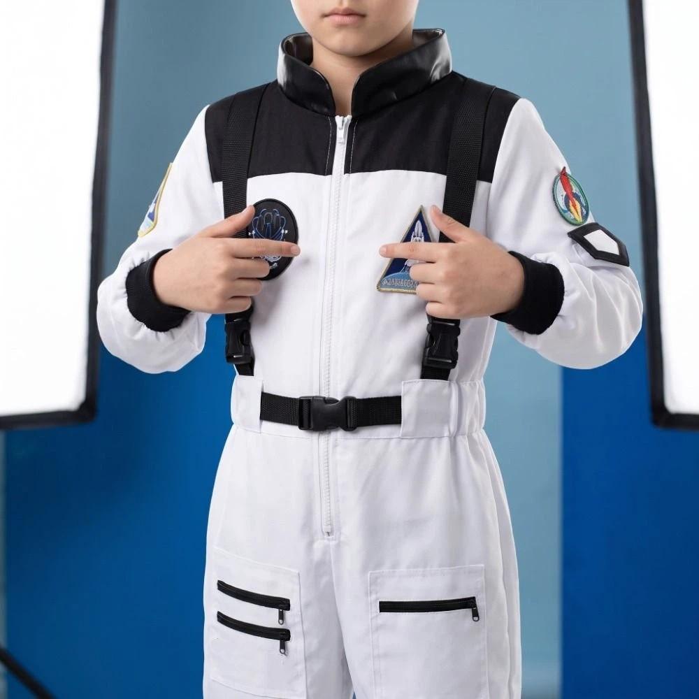 Halloween Spaceman Costume Jumpsuit Cosplay Costume Child Astronaut Costume Cosplay Event