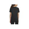 Nike Dri-FIT Miler Логотип Многоцветная Футболка с коротким рукавом и круглым вырезом Детские топы Черный DD3055-010