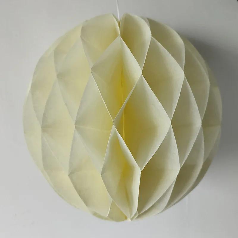 Multicolor 10inch Paper Honeycomb Tissue Flower Balls Lantern Birthday Party Wedding Baby Shower Decorations Christmas Supplies