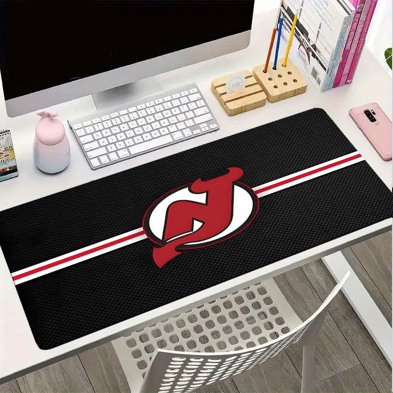 Jersey Devils Mouse pad, Gaming Mouse Pad, keyboard pad, Desk Decor for computer notebook Fan Gift Birthday Gift