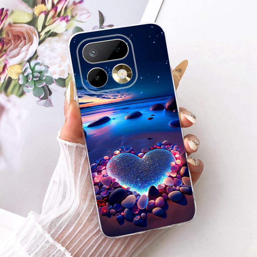 Чехол для Realme 16 Pro Цветок Бабочка Расписная Крышка Мягкий Силиконовый Корпус Для Realme16 16Pro 16 Pro+ Плюс Чехол для Телефона