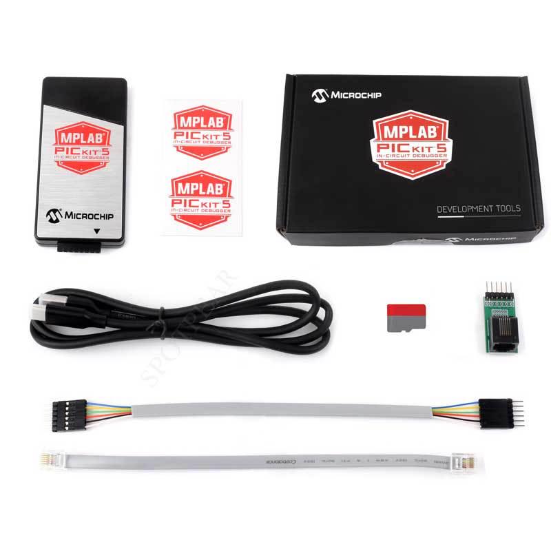 Эмулятор и программатор PICkit5 для Microchip, MPLAB, PIC, MPU, AVR