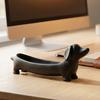 Подарок для любителей такс 3D-печатный лоток для хранения, декоративная фигурка, креативный органайзер для украшений и мелочей, для рабочего стола, ключей, прихожей и дома