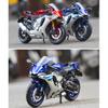 Масштаб 1/12 Yamaha YZF-R1, литая под давлением модель мотоцикла, игрушка для детей, коллекция подарков для мальчиков и девочек