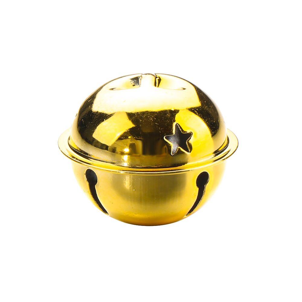 10 шт. 40 мм Поделки Товары для питомцев Украшение для рождественской елки Подвесные украшения Матовые колокольчики Яркий железный Звенящий