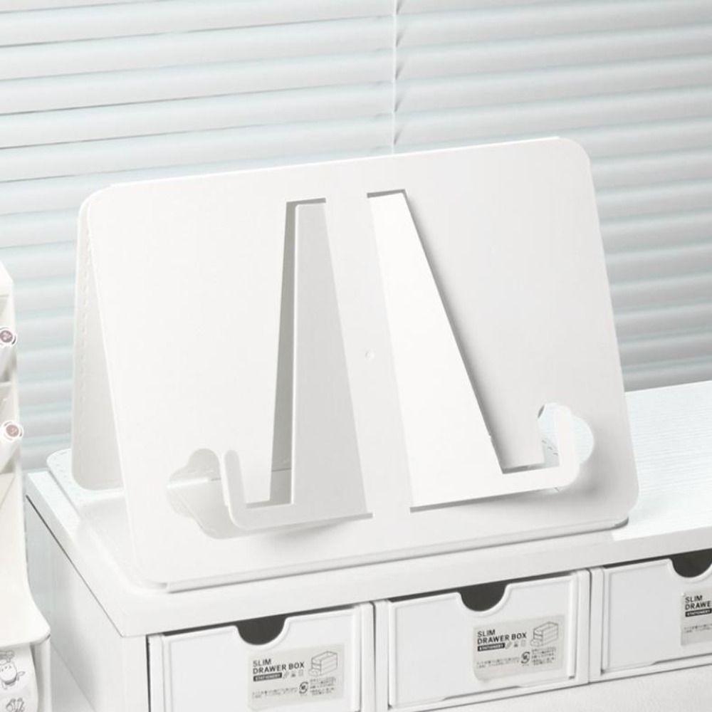 Music Score Reading Rack Fold Book Shelf Multi-Function Book Stand  Organizer