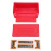 Model Car Decorative Box Simulated Toolbox Luggage Storage Case for RC Off Road and Engineering Vehicle Red