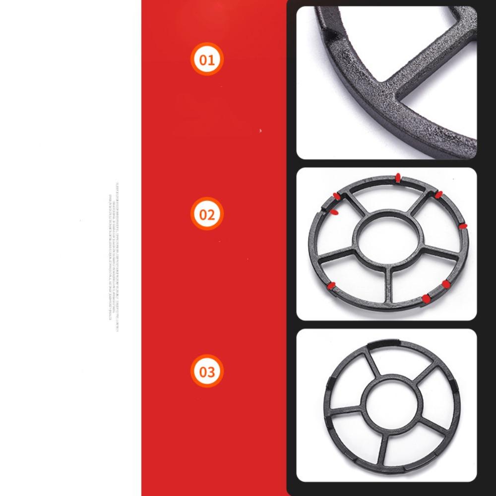 Нескользящая подставка подставка для плиты для кухни подставка для вок подставка для молочника подставка для сковороды чугун