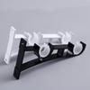 2 Pcs Durable Double Curtain Rod Holders With Screw Double Stand Hook  Bedroom
