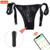 Трусики носимый вибратор приложение пульт дистанционного управления сосок клитор стимулятор пуля нижнее белье мастурбатор для женщин секс игрушка