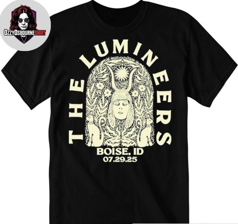 The Lumineers Tour Boise Id July 29 2025 T-Shirt