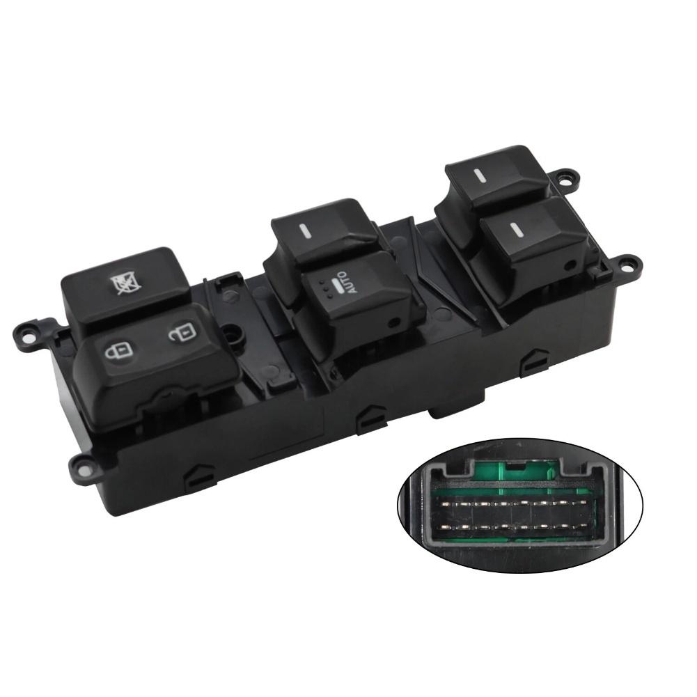 Front Master Power Window Switch for KIA Rondo and For Carens 2007-2012 OEM 93570-1D1013W Plastic Replacement Part