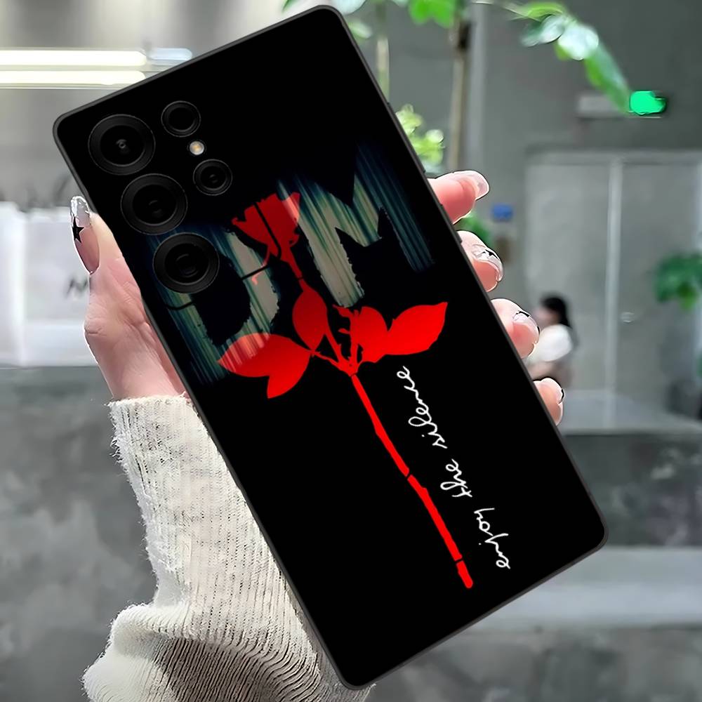 Чехол для телефона Rock Band D-Depeche Mode для Samsung S 24 Fe 25 Ultra Plus 20 Lite 21 30 22 23 24 22 Ultra 5G Fundas