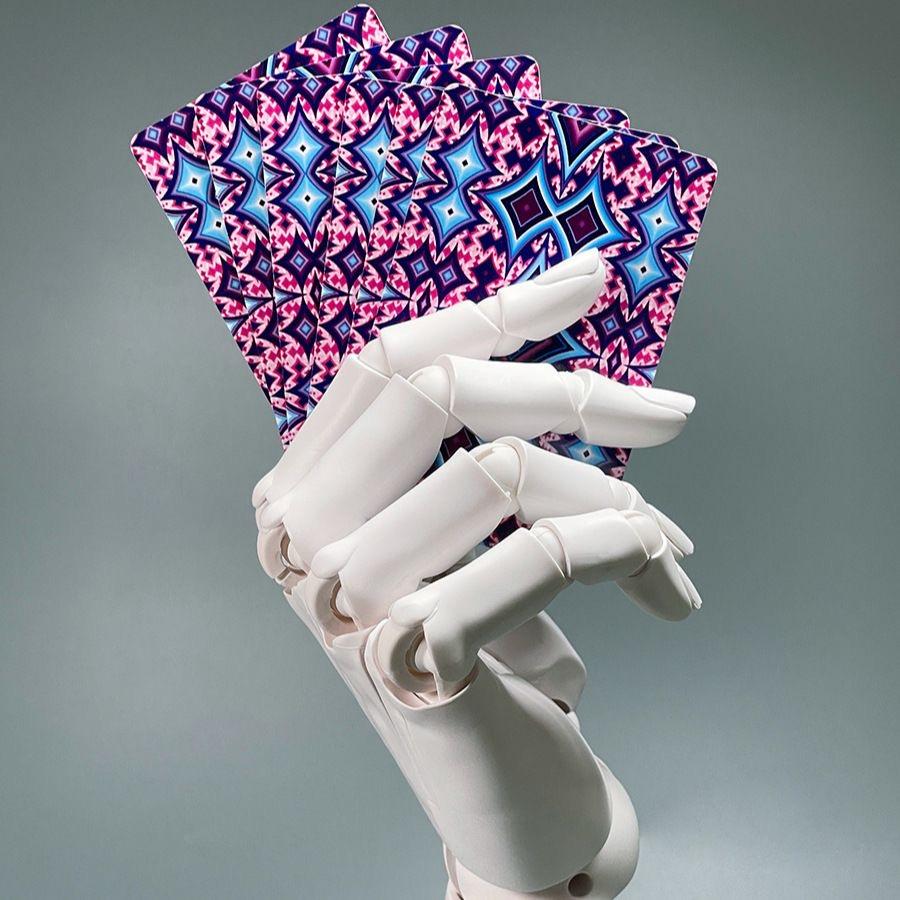 20cm Human Hand Model With Movable Finger Joints 1:2 Simulation Palm Desktop Ornamenttoy Anime Toys Gifts