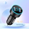 Двойное USB автомобильное зарядное устройство с дисплеем напряжения и обнаружением 12,5 В