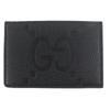 Отличный кошелек для карт Jumbo GG Pass Case черная кожа мужской 812681 Б/У