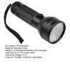 UV Flashlight Black Light Compact Design Portable Wide Application Battery Powered Ultraviolet Blacklight Detector Light