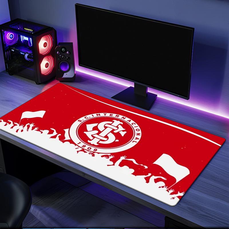 Коврик для мыши Sc Internacional Crest, резиновая основа, коврик для игрового стола, коврик для мыши для геймеров и офисного использования, игровой стол, легко моющийся коврик