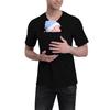 Men's High-quality Kangaroo Daddy's Multi-functional Clothes Soothing T-shirt